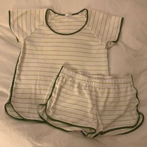 Lake Pajamas Short Set // Like New // Size small
